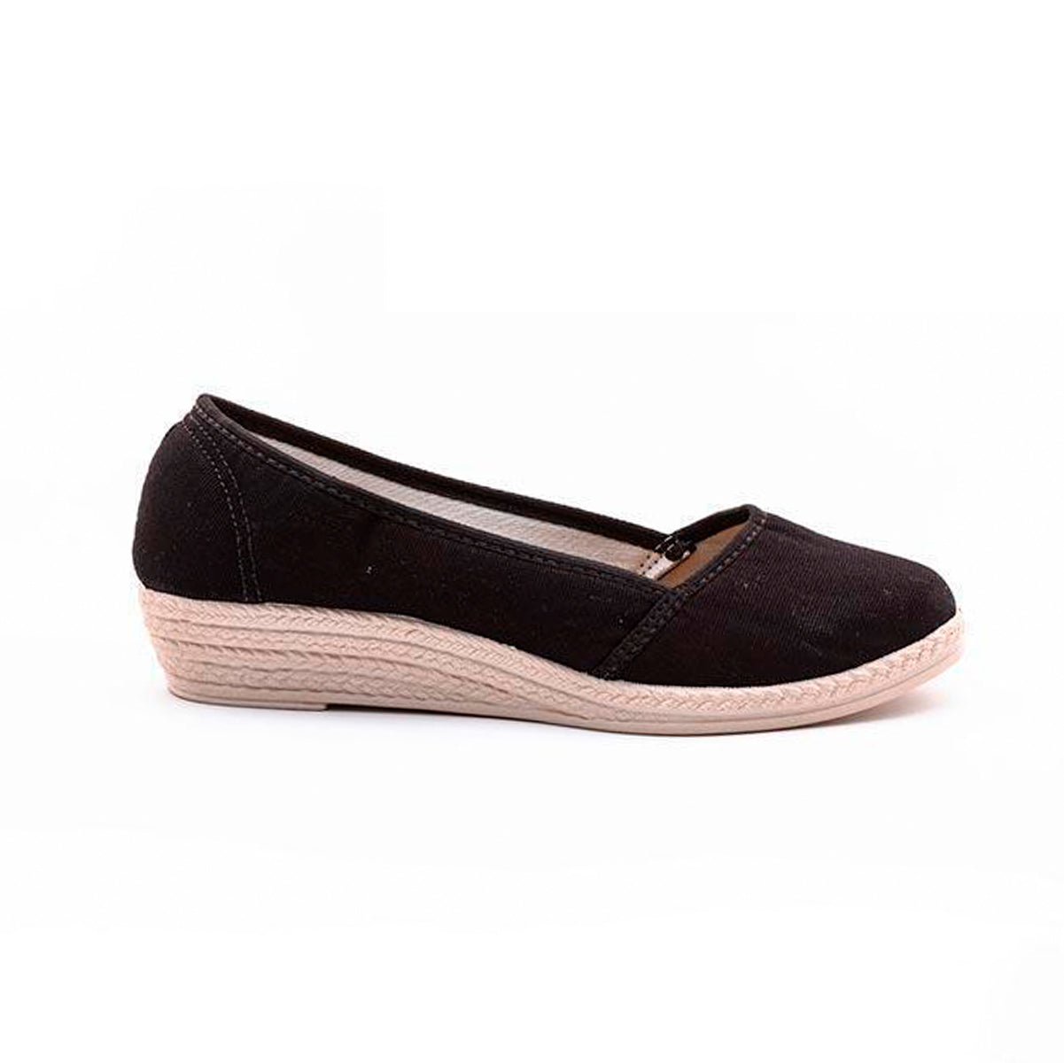 Zapatos cuña Grace negro para Mujer