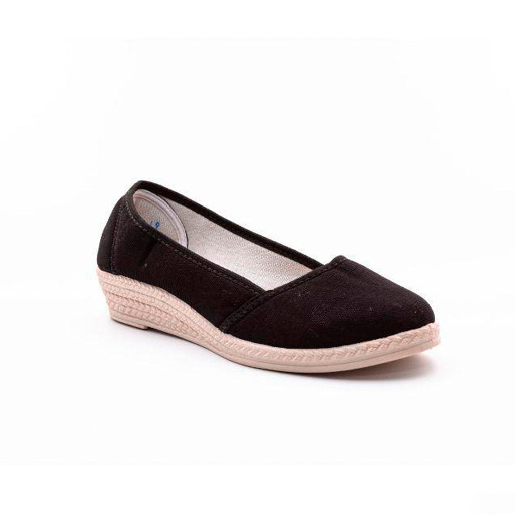 Zapatos cuña Grace negro para Mujer