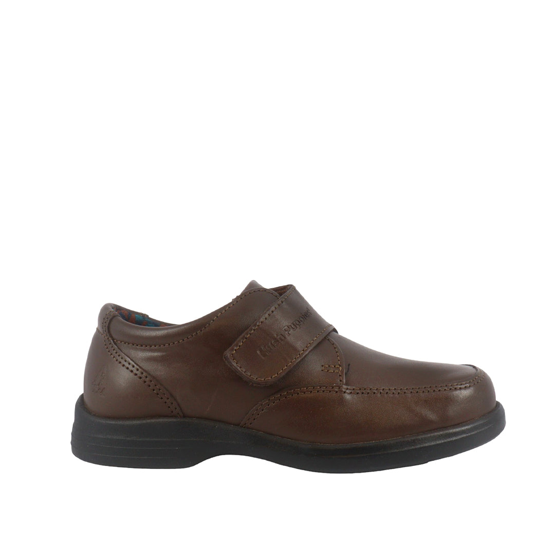 Slip on escolares Luka 2.0 para niño color café