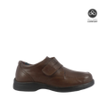 Slip on escolares Luka 2.0 para niño color café