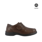 Slip on escolares Luka 2.0 para niño color café