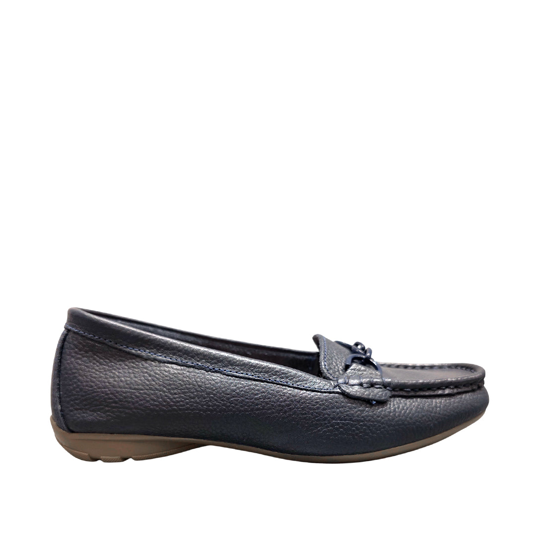 Mocasines Liza para mujer color navy