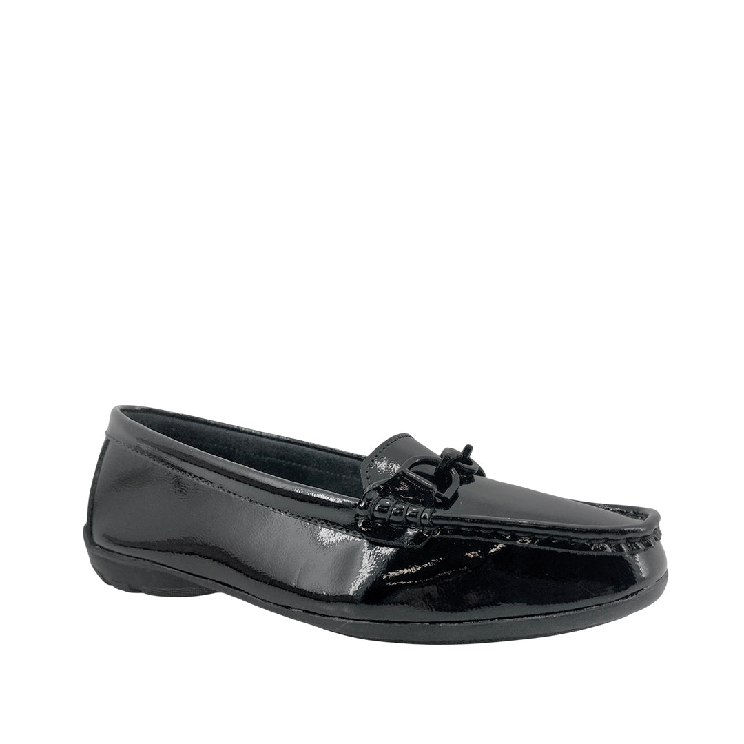 Mocasines Liza para mujer color negro