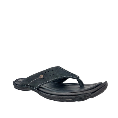 Sandalias slip on Gustav para hombre color negro