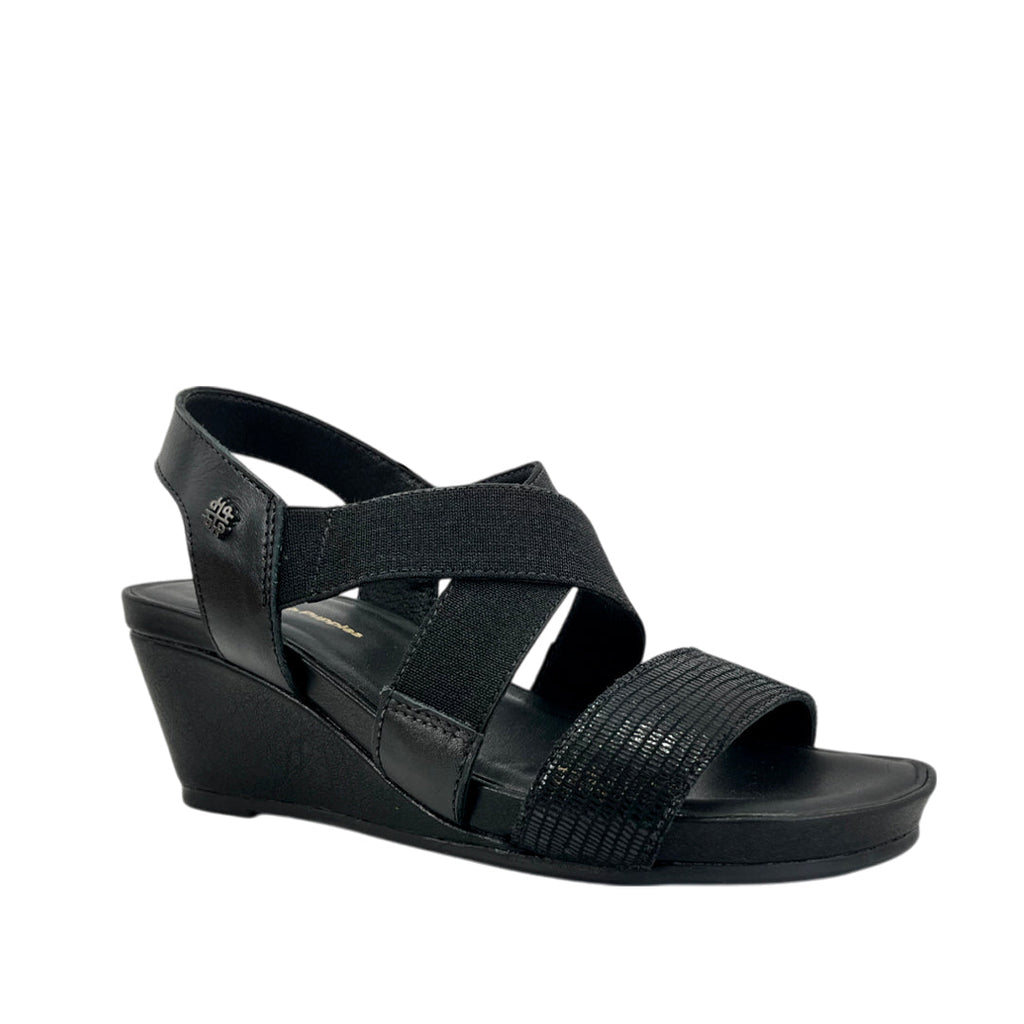 Sandalias Galicia para mujer color negro