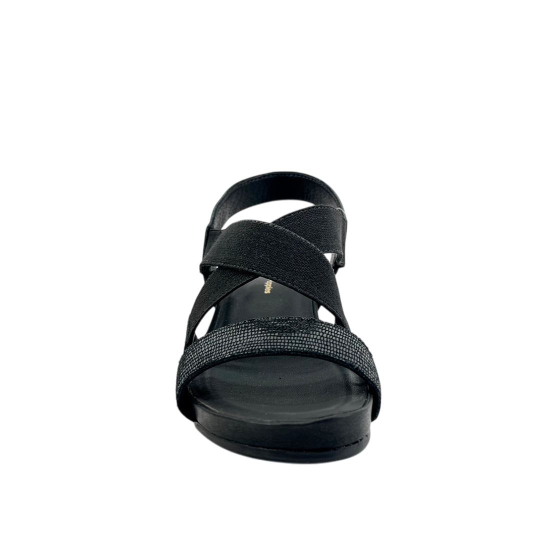 Sandalias Galicia para mujer color negro
