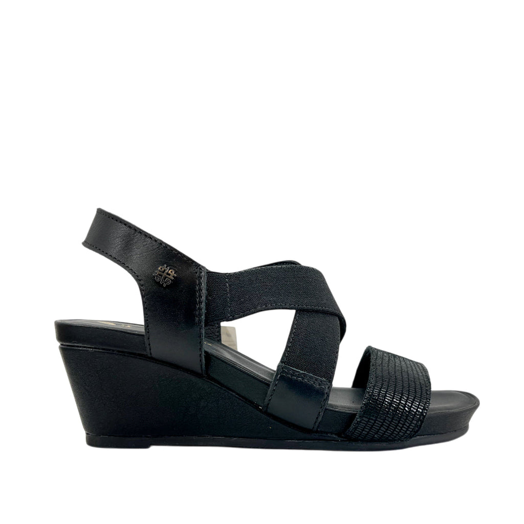 Sandalias Galicia para mujer color negro