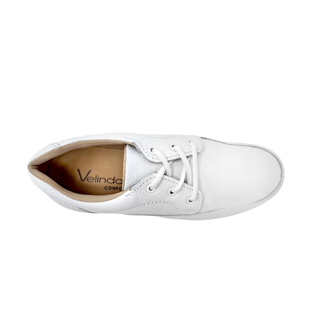 Cuña Isabella para mujer color blanco