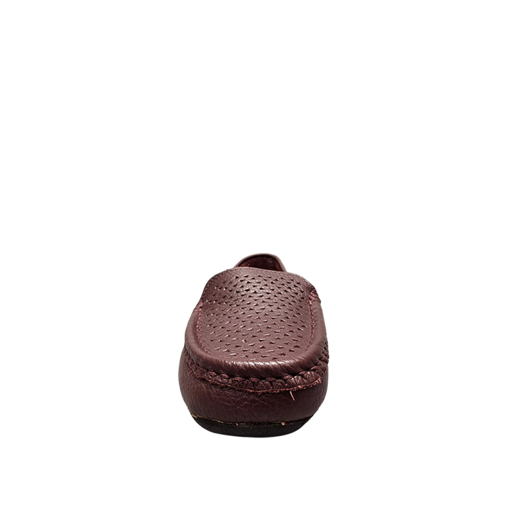 Mocasines Lorivel para mujer color vino