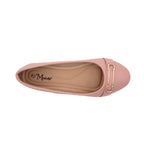 Balerinas Margamir blush para Mujer