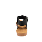 Sandalias flat Annamir negro para Mujer