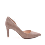 Zapatos de tacon Amina Liz taupe para Mujer