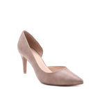 Zapatos de tacon Amina Liz taupe para Mujer