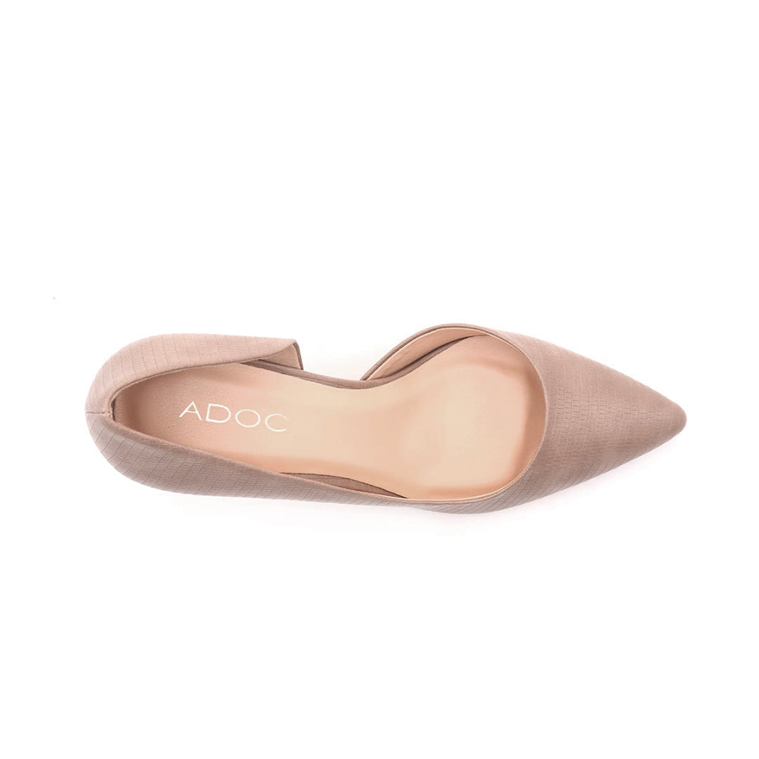 Zapatos de tacon Amina Liz taupe para Mujer