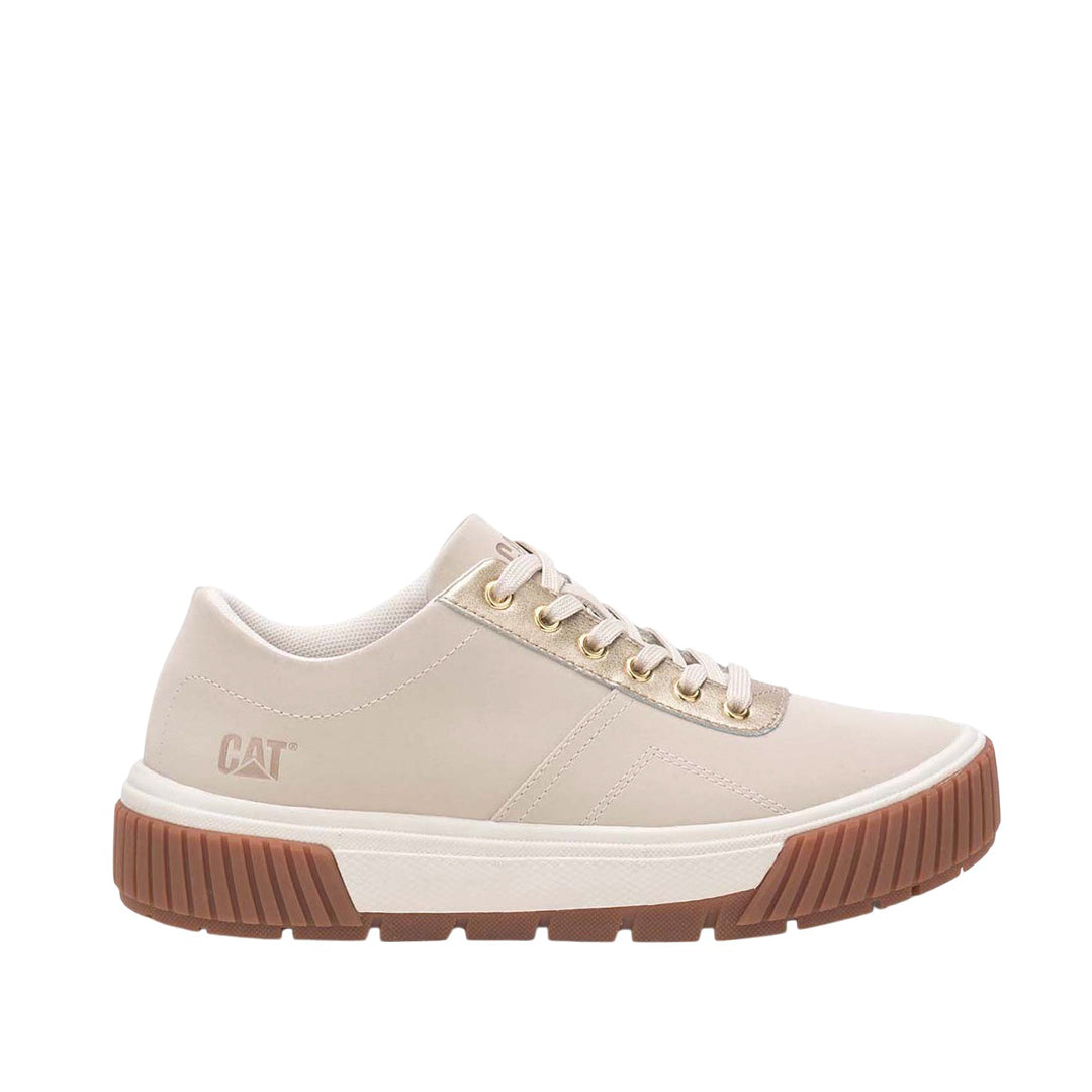Sneakers AMP gold para mujer