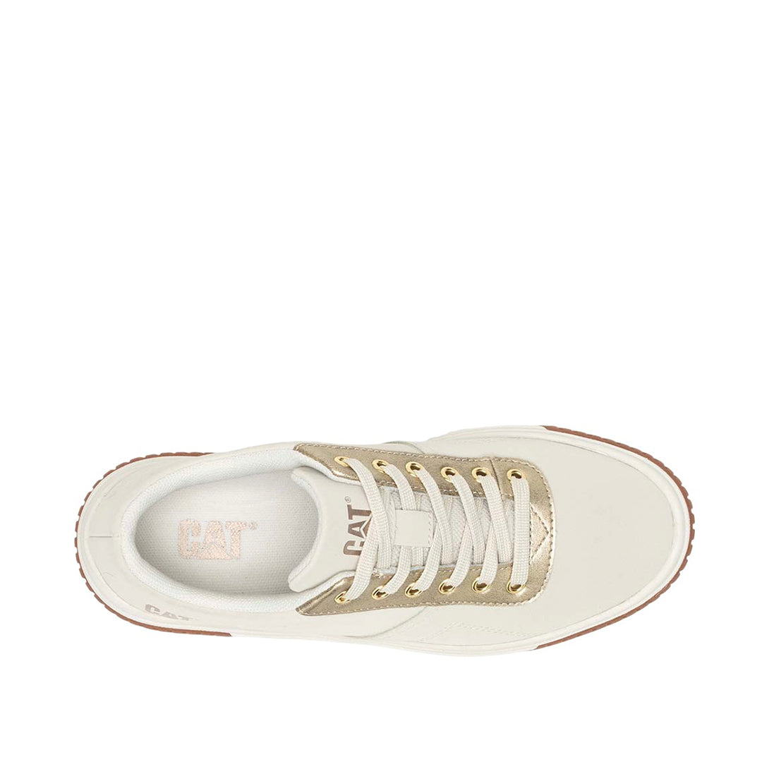Sneakers AMP gold para mujer