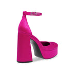 Zapatos de tacón Londyn color fucsia