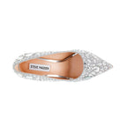 Zapatos de tacon Veta Rhinest plateado para Mujer