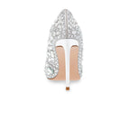 Zapatos de tacon Veta Rhinest plateado para Mujer