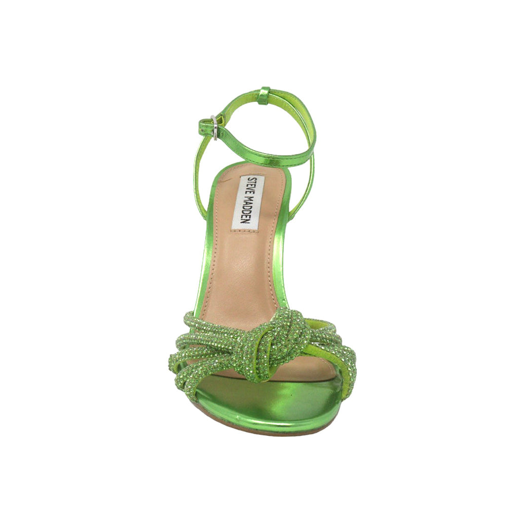 Sandalias Bedazzle verde para Mujer