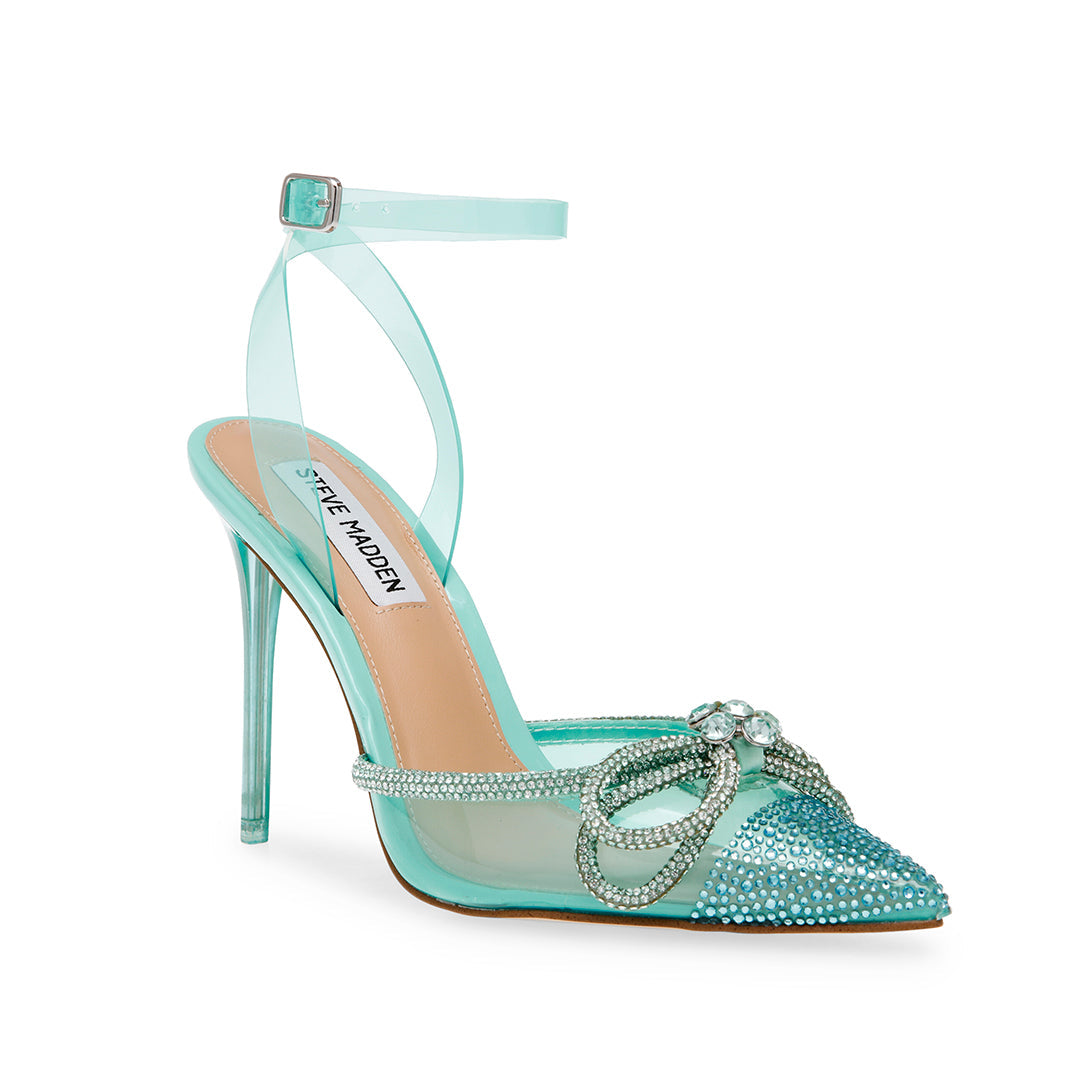 Zapatos de tacon Valance celeste para Mujer