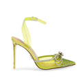 Zapatos de tacon Valance verde para Mujer