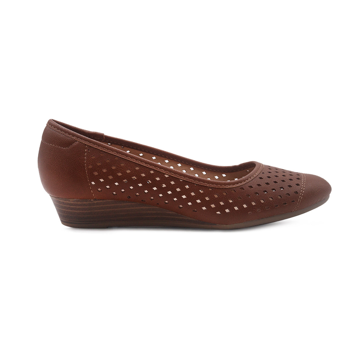 Zapatos de cuña Aida2 Mirabella cognac para Mujer
