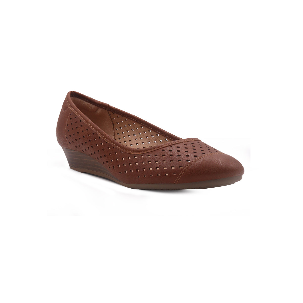 Zapatos de cuña Aida2 Mirabella cognac para Mujer
