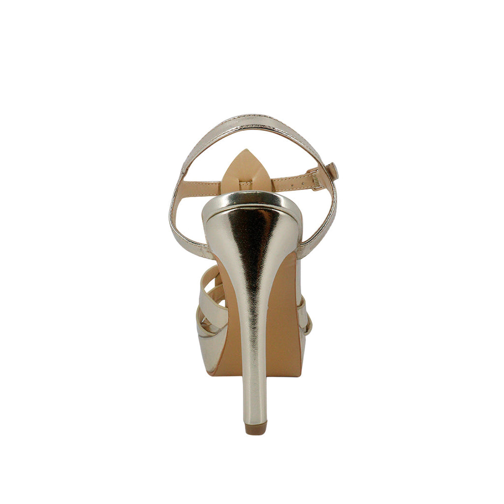 Sandalias Becka dorado para Mujer