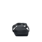 Sandalias flats Karina negro para Mujer