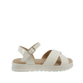 Sandalias Irene  para niña color blanco
