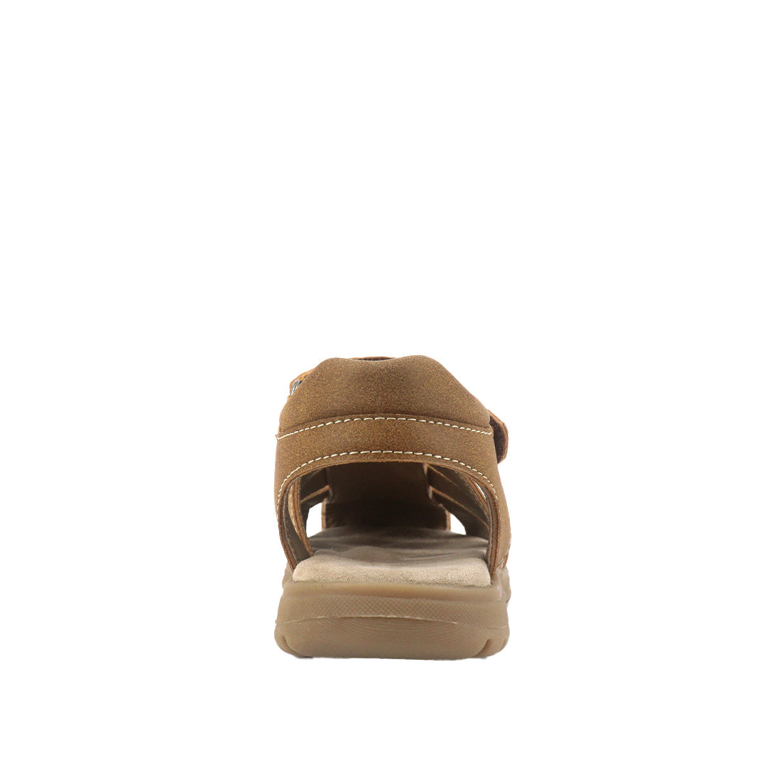 Sandalias Allan para niño color café