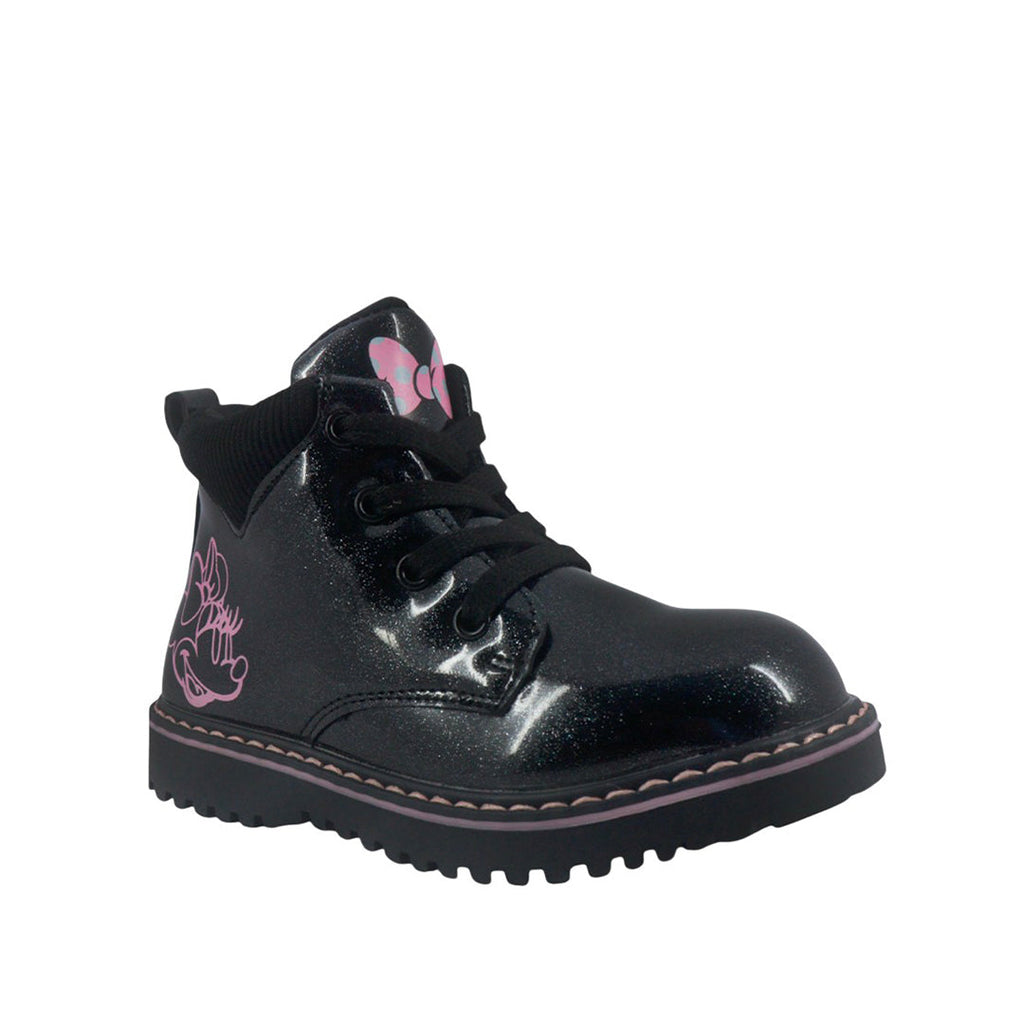 Bota Mickey negro para niña