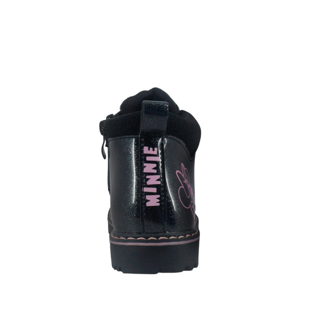 Bota Mickey negro para niña