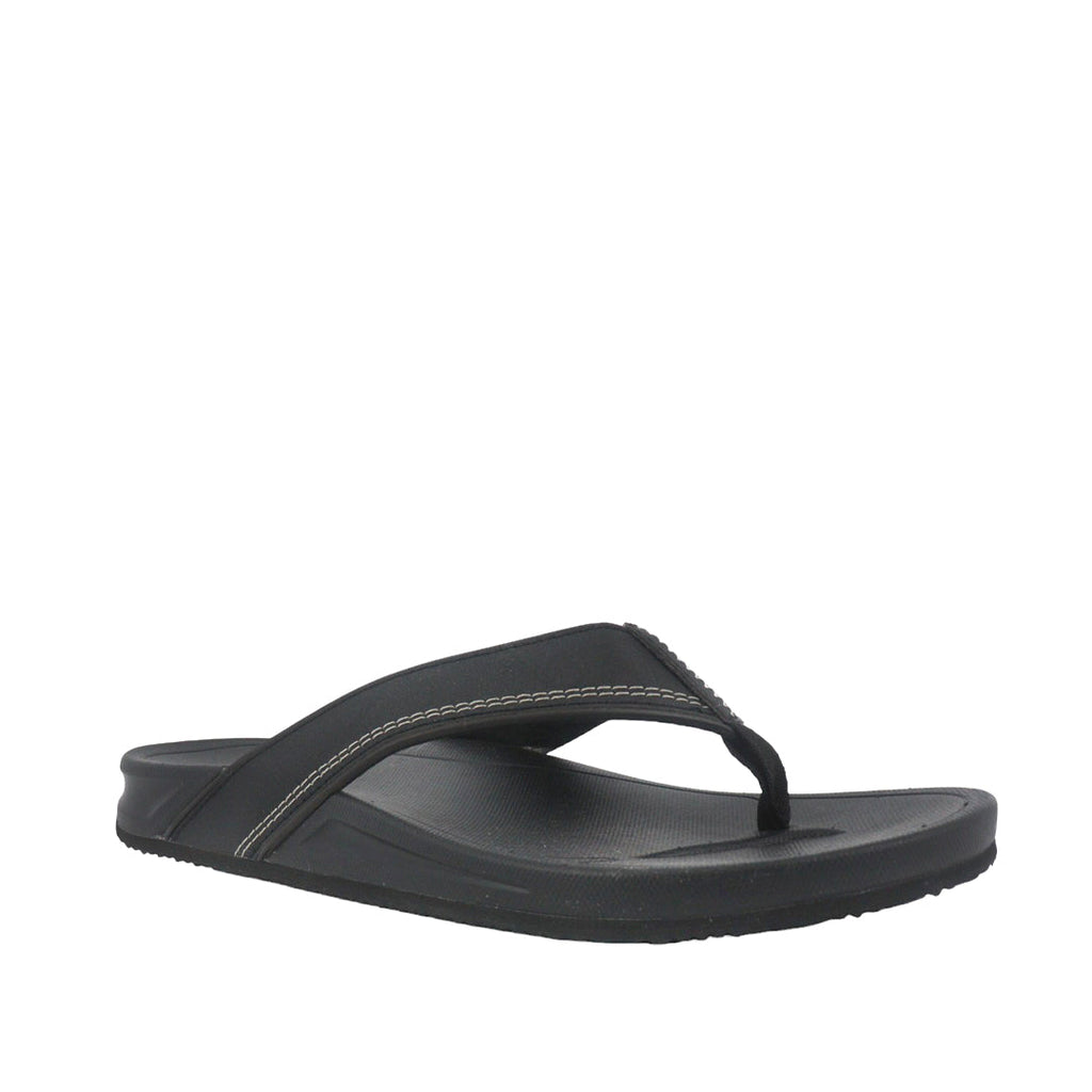 Sandalias slip on Broca para hombre color negro