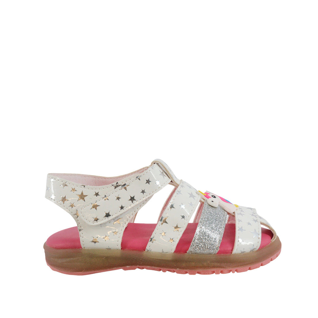Sandalias Fergie blanco para infante