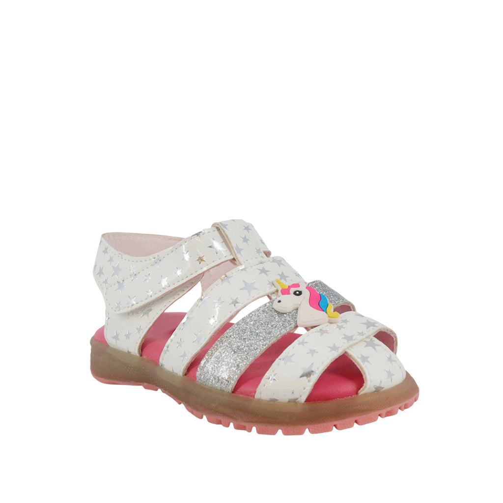 Sandalias Fergie blanco para infante