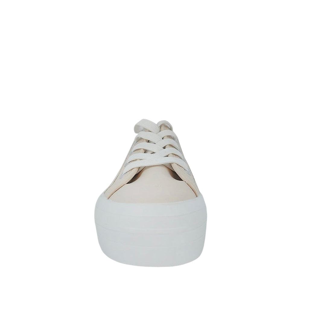 Sneakers Maddie beige para mujer