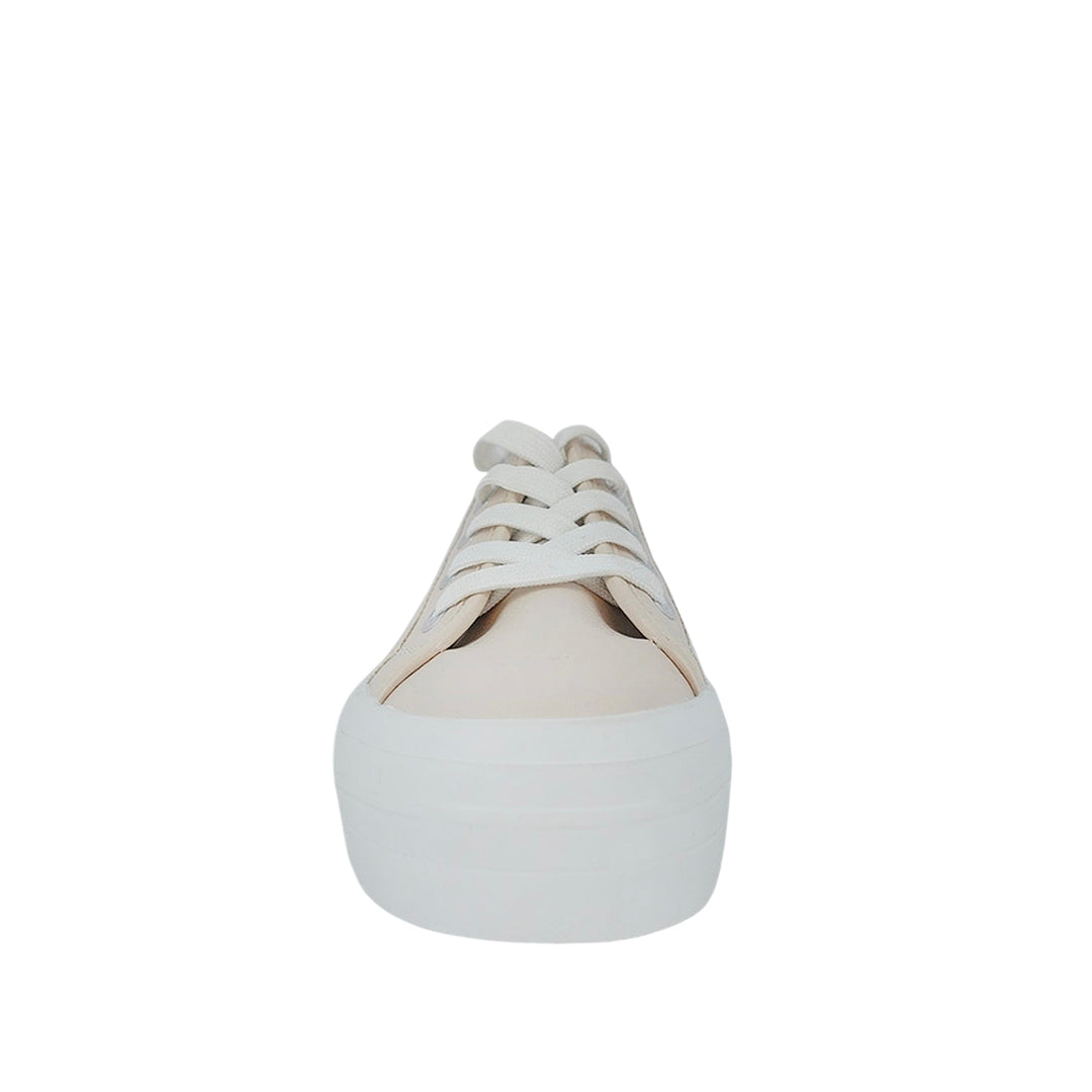 Sneakers Maddie beige para mujer