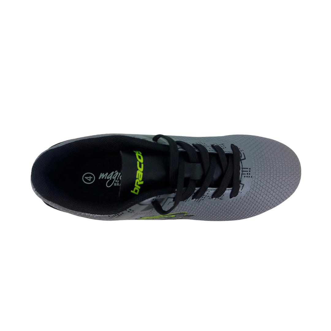 Zapatos para fútbol Yordi gris para niño