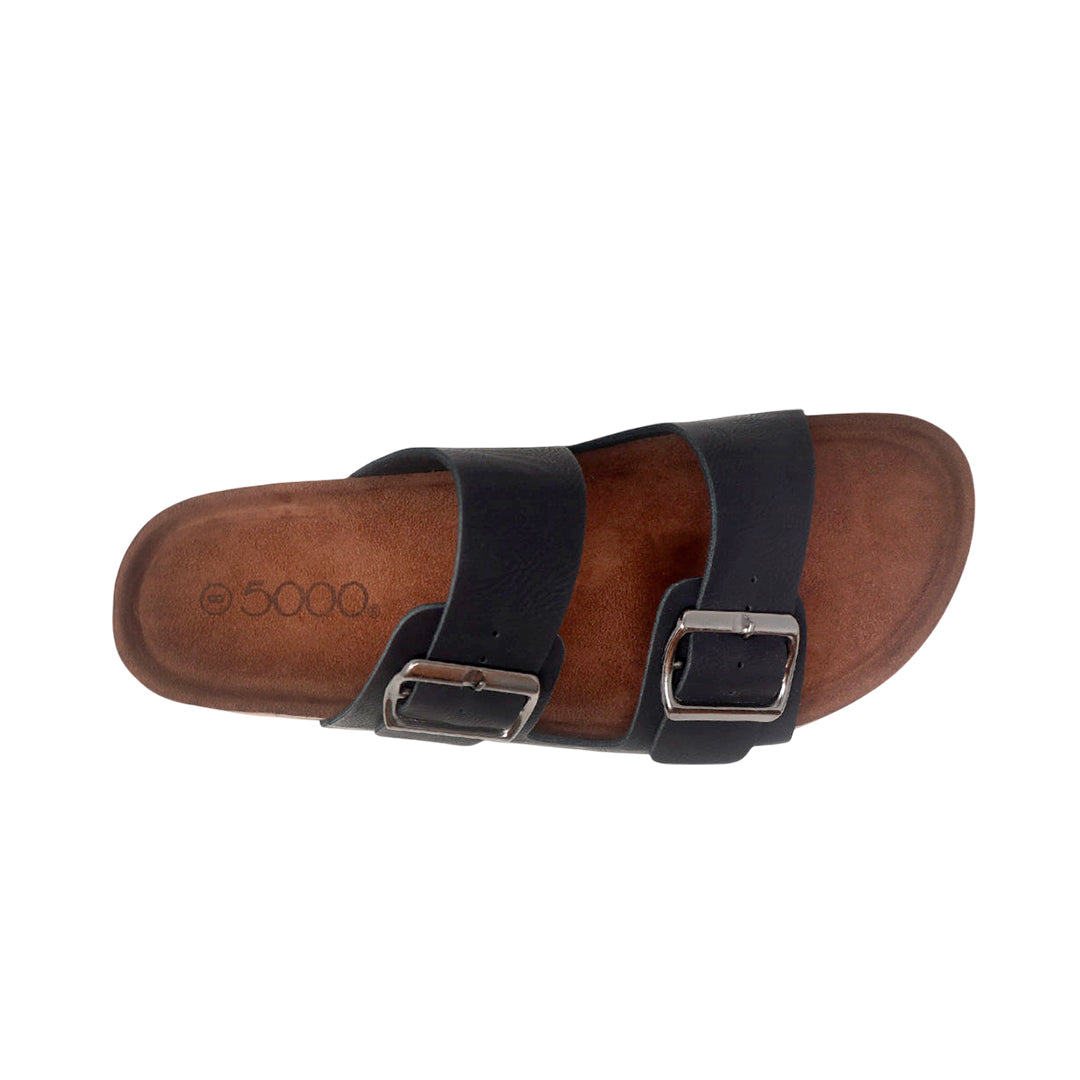 Sandalias Sancho negro para hombre