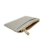 Tarjetero color plateado