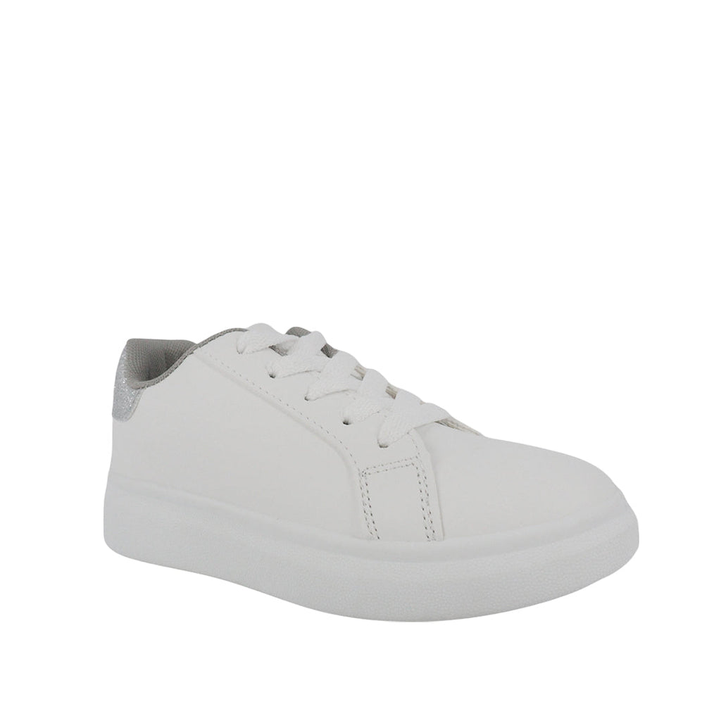 Tennis Charlote blanco para niña