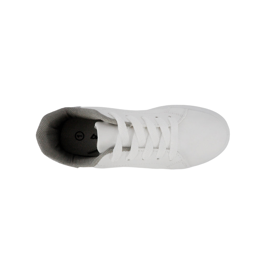 Tennis Charlote blanco para niña