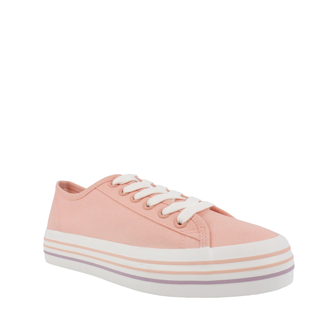 Sneakers Kana para mujer color coral