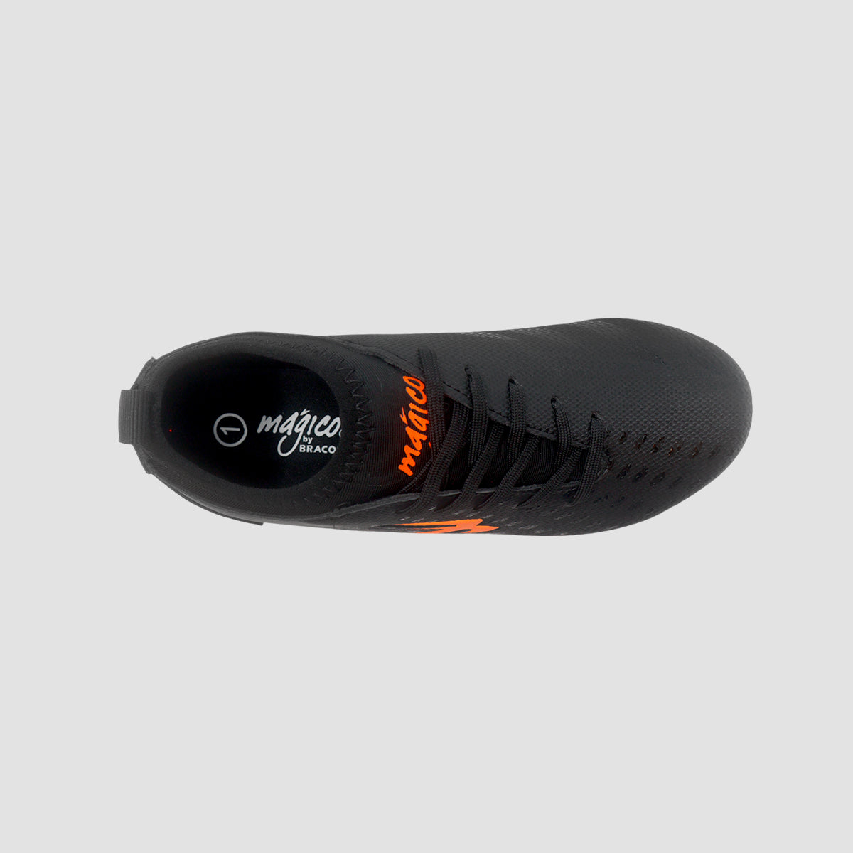 Zapatos para fútbol Silvio negro para niño