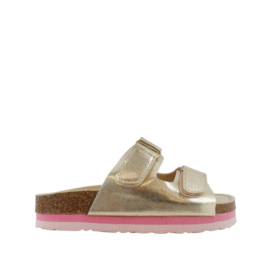 Sandalias Beatriz dorado para niña