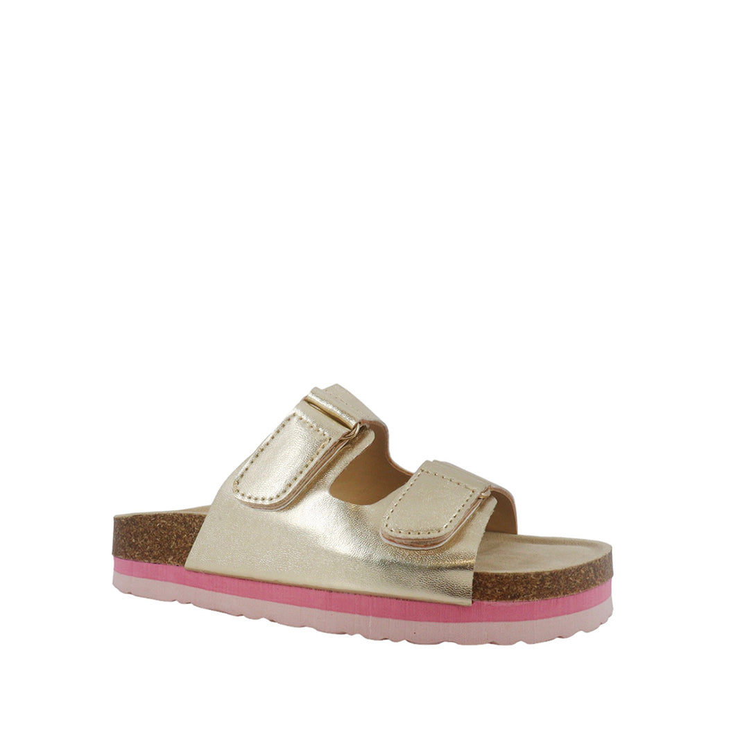 Sandalias Beatriz dorado para niña