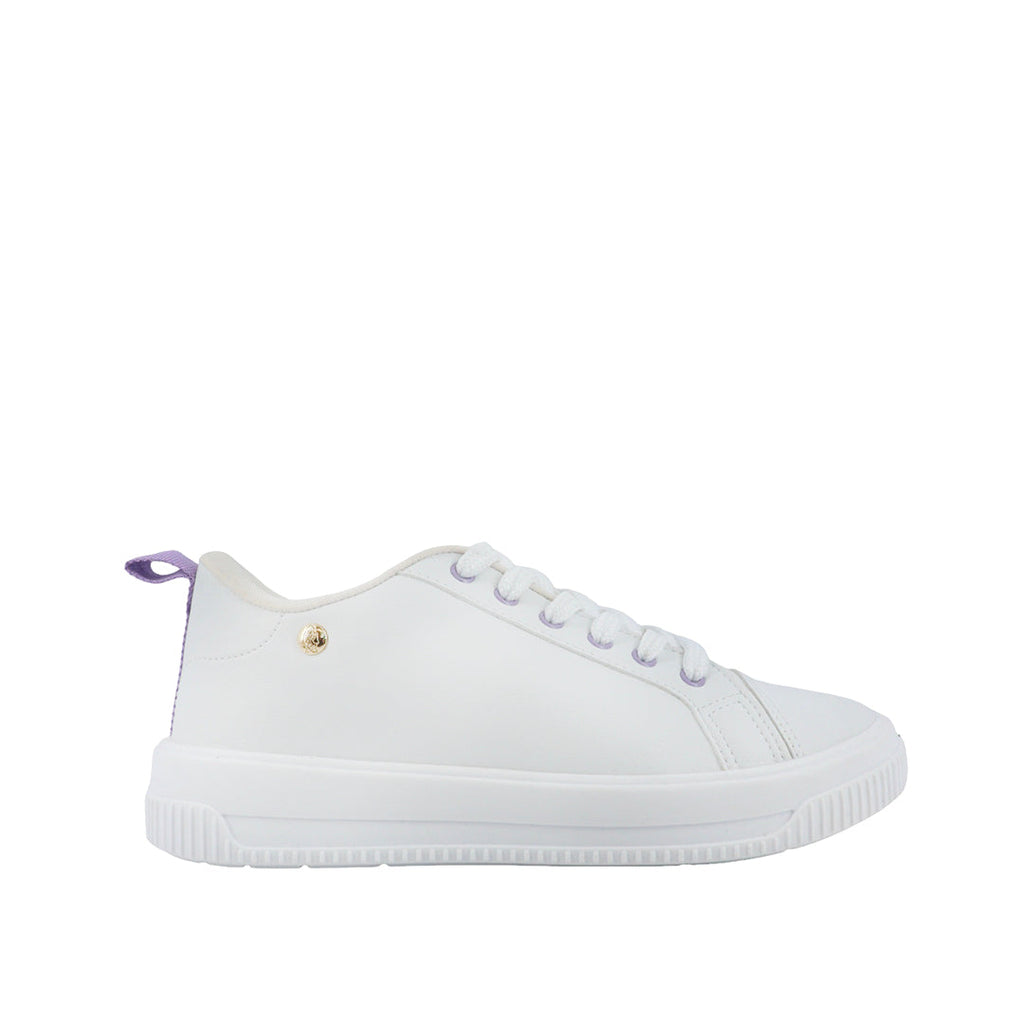 Tennis Jemma para niña color blanco