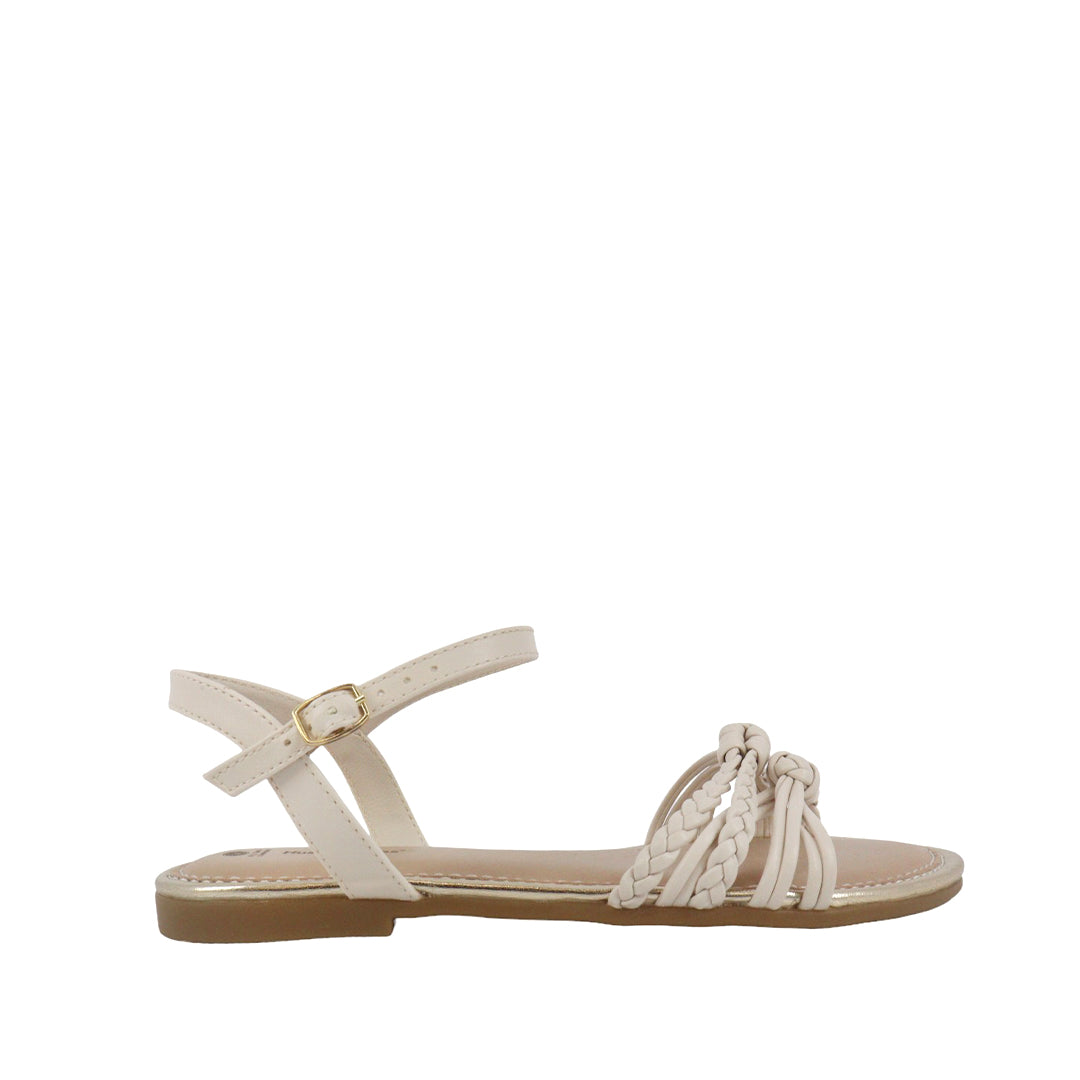 Sandalias Halsey para niña color blanco